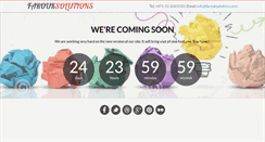 Desktop Screenshot of farouksolutions.com